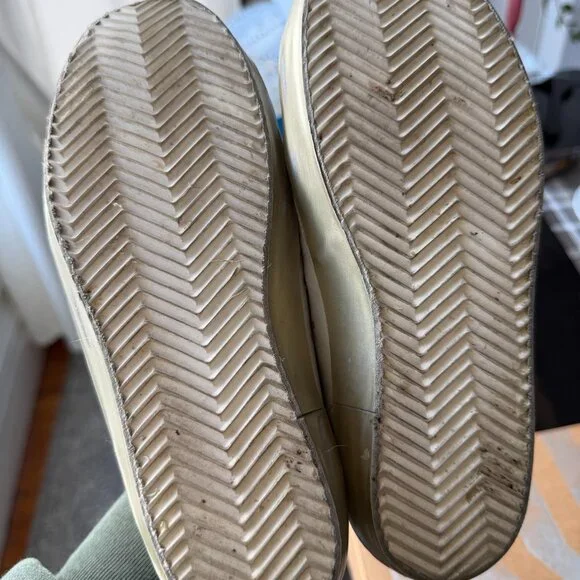 Golden Goose Sneakers Women Size 6 White and Gold - Picture 6 of 8